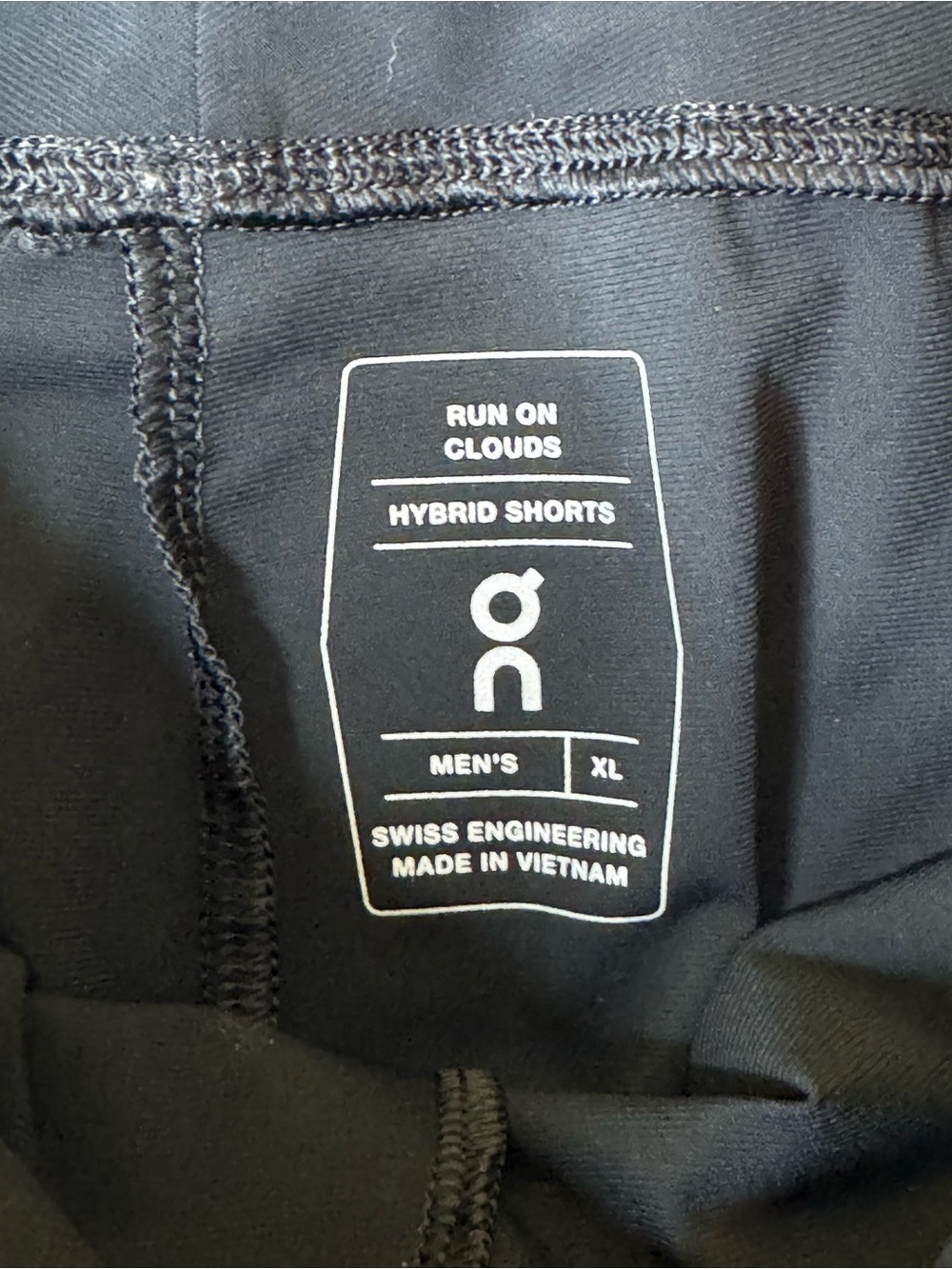 Run On Clouds Hybrid Shorts 2 In 1 w/ Liner Navy Men's Size XL - Picture 6 of 13